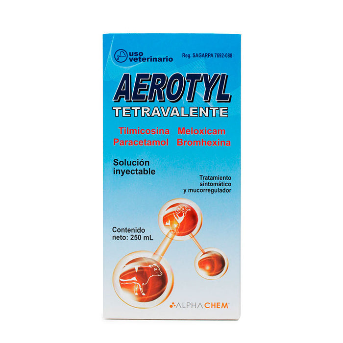 aerotyl_tetravalente_tilmicosina_vacas_paracetamol_mucorregulador_ovinos_analgesico_antibiotico