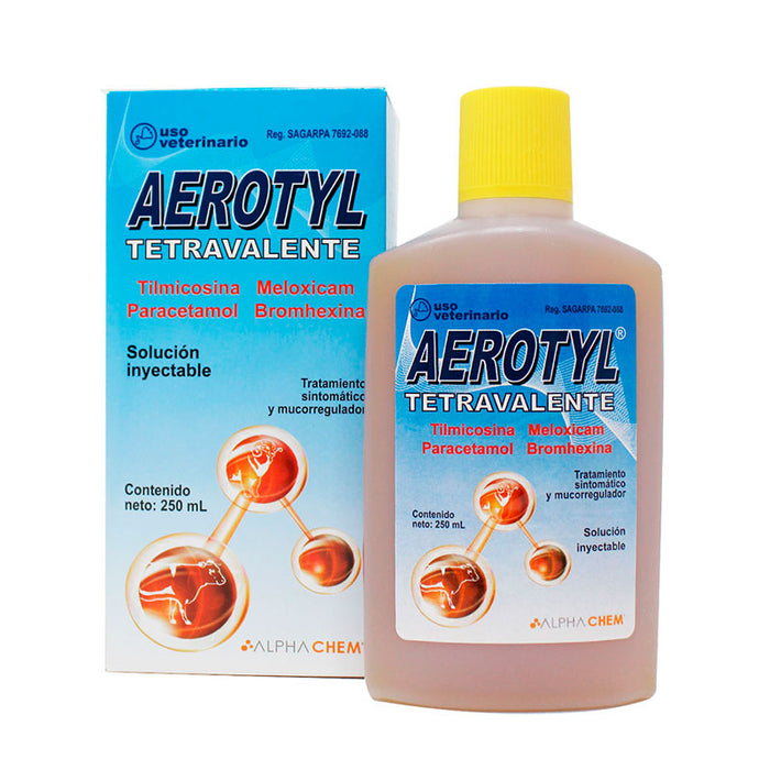 aerotyl_tetravalente_tilmicosina_vacas_paracetamol_mucorregulador_ovinos_analgesico_antibiotico