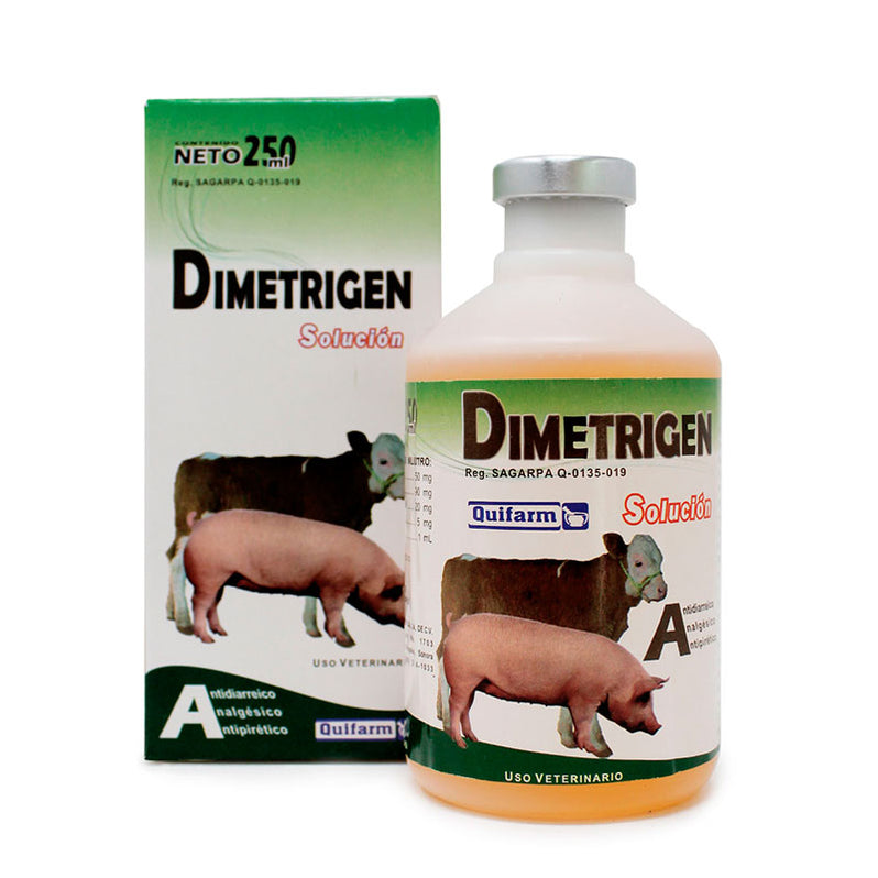 Dimetrigen | Antibiótico | Bovinos, Ovinos, Caprinos y Porcinos | Tienda