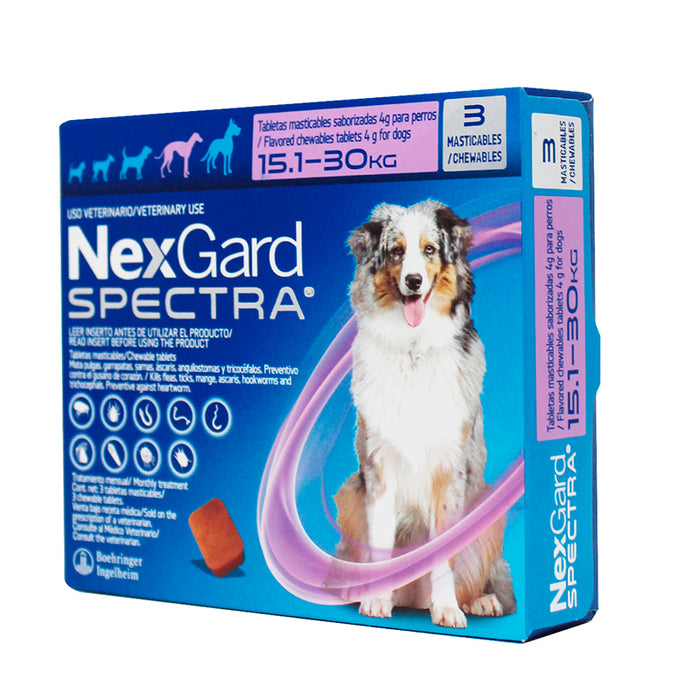 Nexgard Spectra® 3 masticables - Difesa
