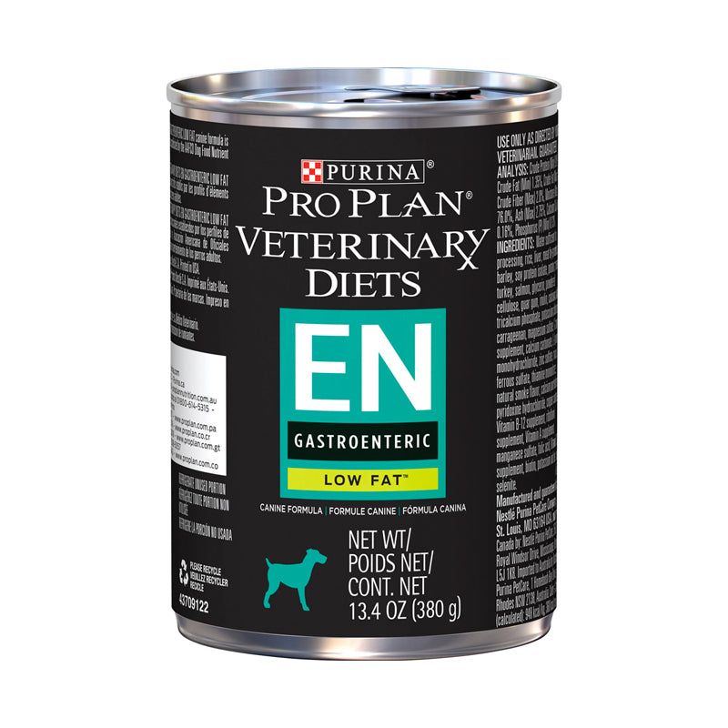 proplan veterinary diets gastroenteric low fat lata de alimento humedo difesa 380g