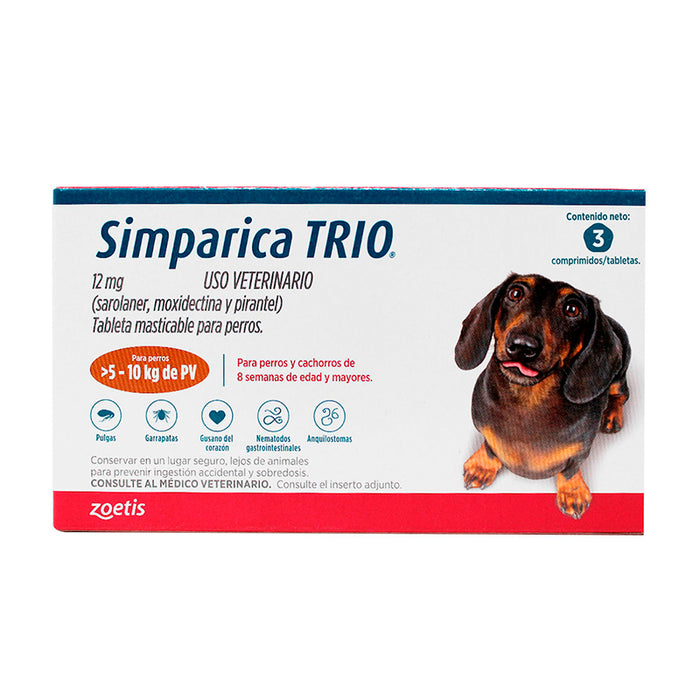 Simparica TRIO® 3 Tabletas