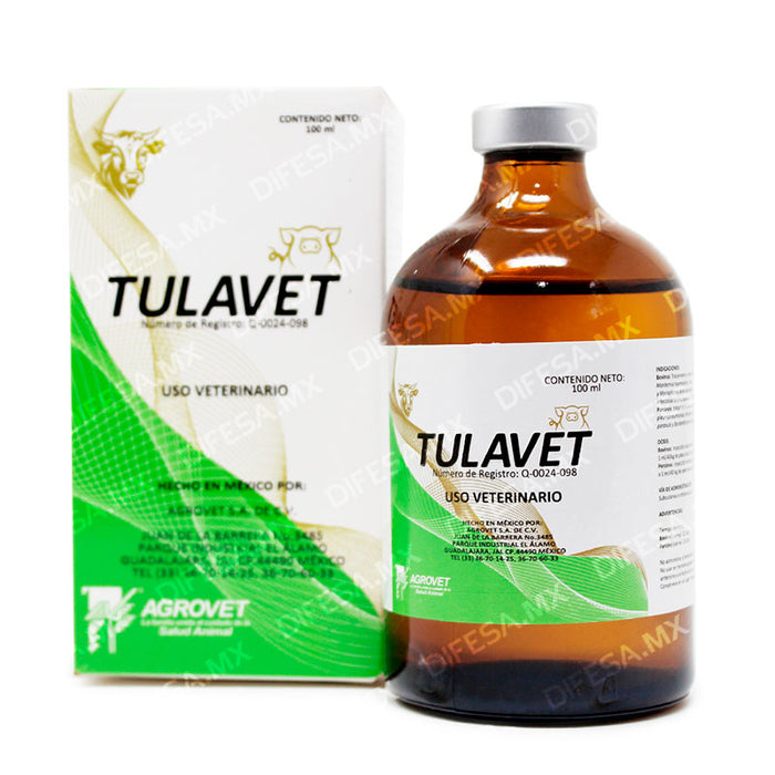 Antibiótico tulatromicina vacas y cerdos 100 ml tulavet