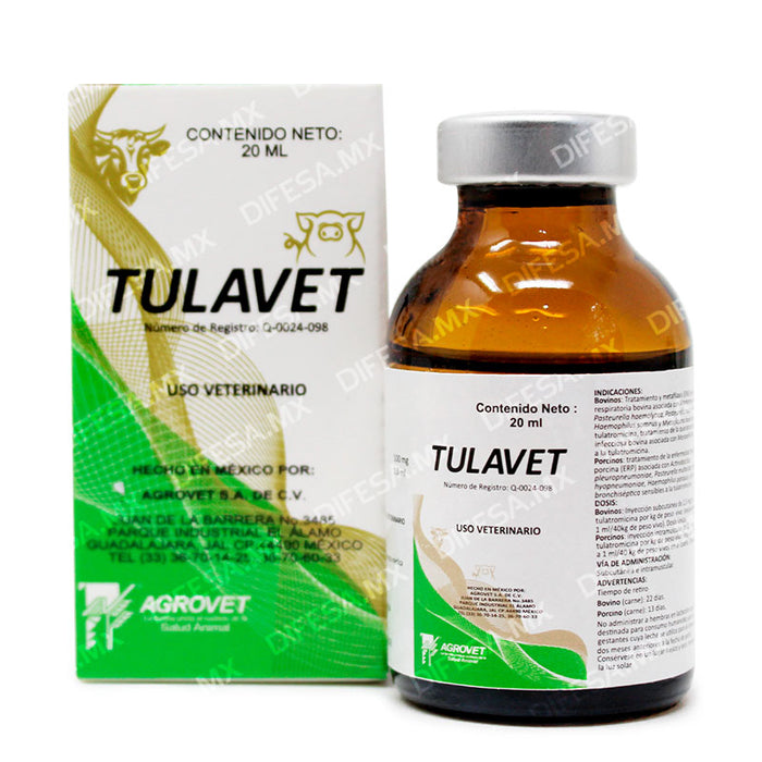 Antibiótico tulatromicina vacas y cerdos tulavet