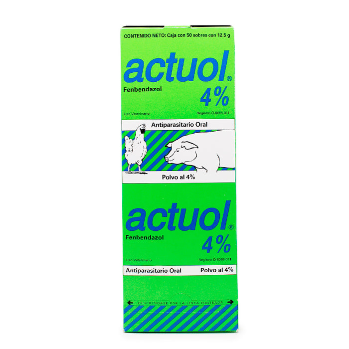 Actuol 4% Polvo Antiparasitario Oral Difesa