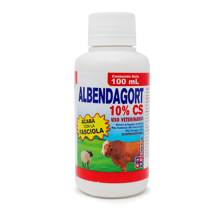 Albendagort 10% CS 100 ml Antiparasitario Interno Difesa