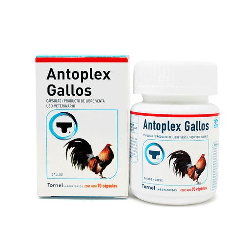 Antoplex Gallos 90 cápsulas Reconstituyente vitaminado mineral para gallos Difesa
