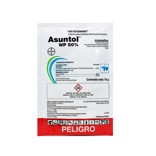 Asuntol WP 50% 15 g Insecticida Acaricida Difesa