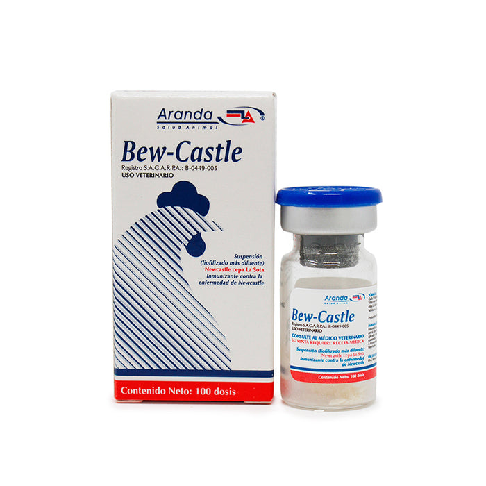Bew-Castle 100 dosis Vacuna contra Newcastle Difesa