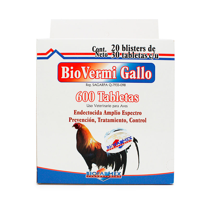 Bio Vermi Gallo Endectocida De Amplio Espectro Tienda