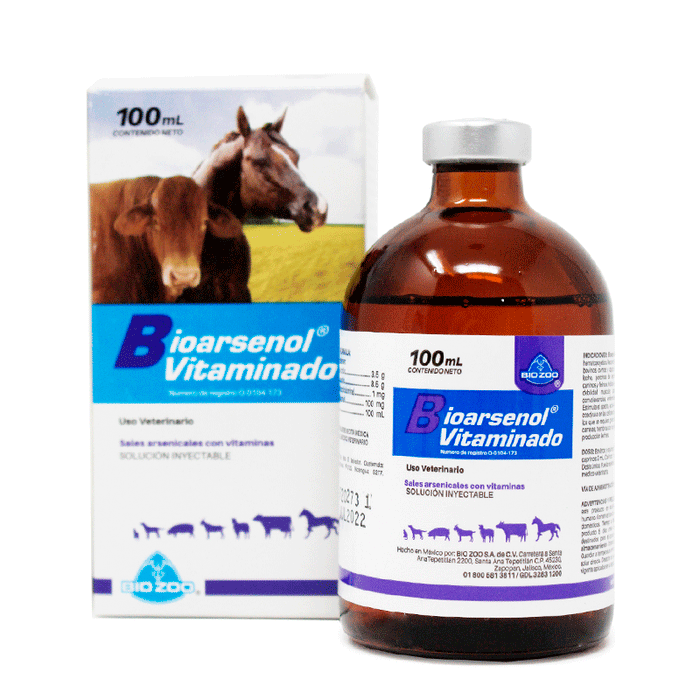 Bioarsenol Vitaminado 100 ml Tónico hematopoyético Difesa