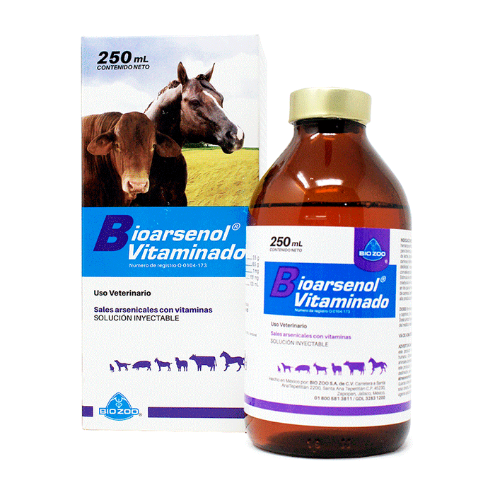 Bioarsenol Vitaminado 250 ml Tónico hematopoyético Difesa