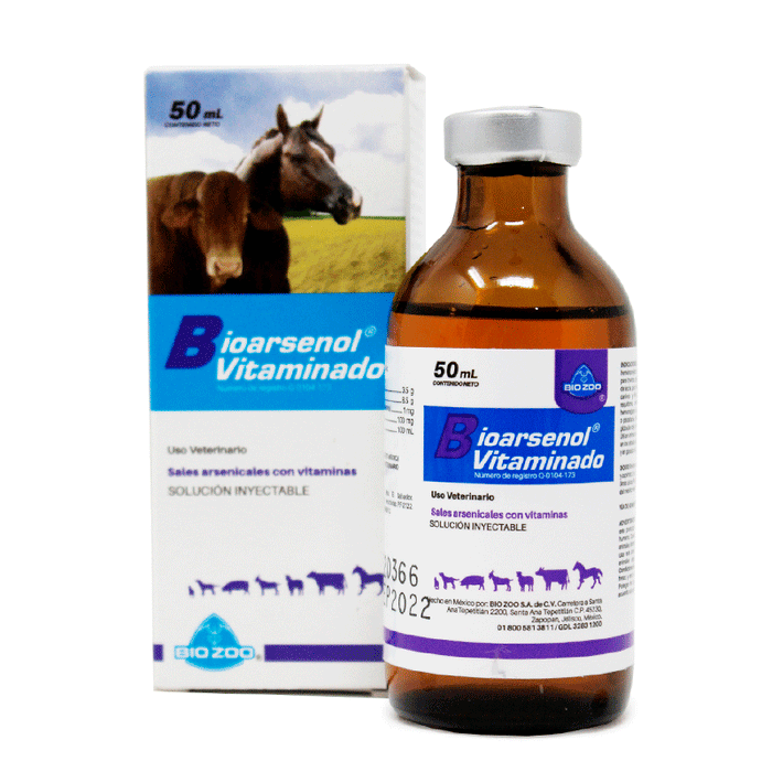 Bioarsenol Vitaminado 50 ml Tónico hematopoyético Difesa