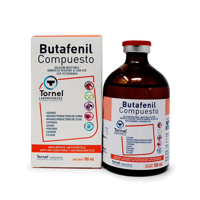 Buta-Fenil compuesto 100 ml Antiinflamatorio Antipirético y Analgésico Difesa