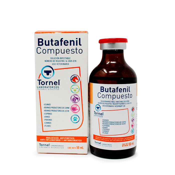 Buta-Fenil compuesto 50 ml Antiinflamatorio Antipirético y Analgésico Difesa