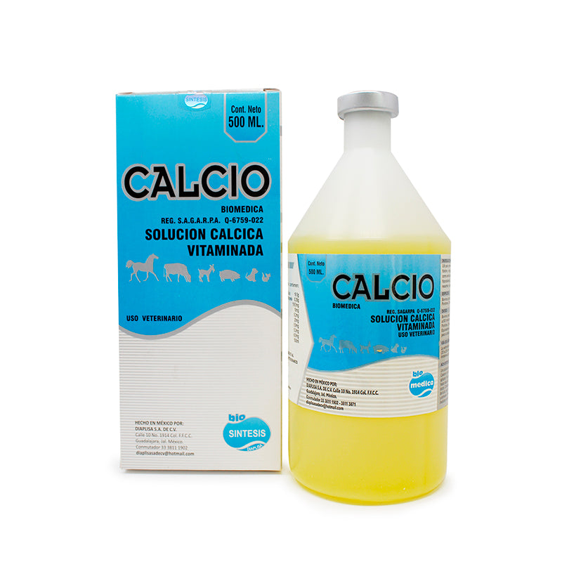 Calcio 500 ml Solución Cálcica Vitaminada Difesa