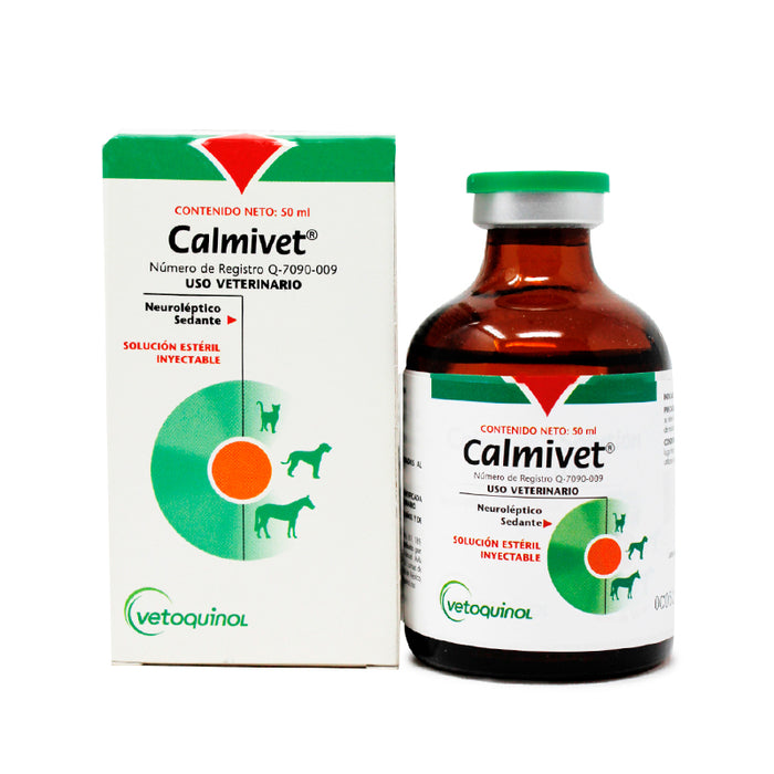 Calmivet Inyectable 50 ml Neuroléptico Sedante Difesa