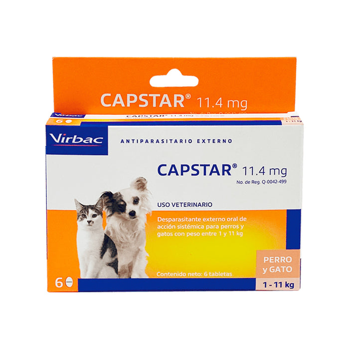 Capstar 11.4 mg Desparasitante externo oral Difesa