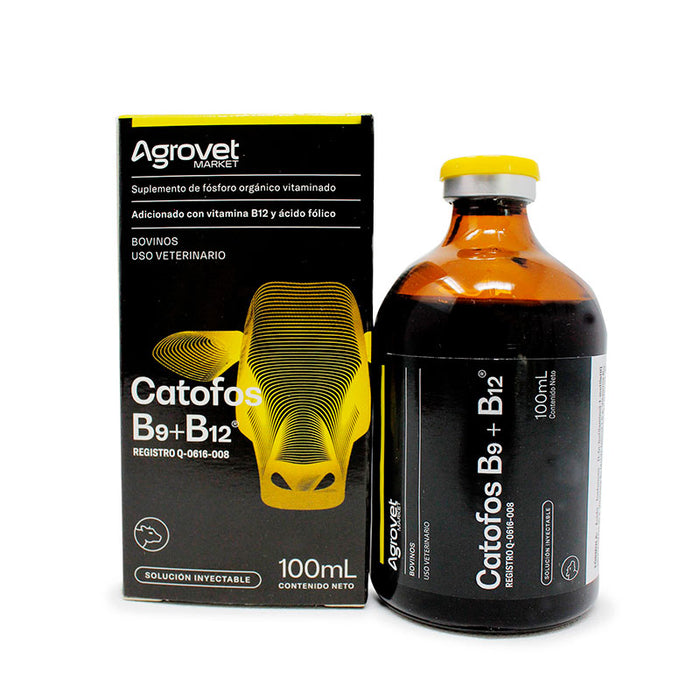 Catofos B9+B12 100 ml Estimulante fósforo orgánico con vitaminas hematopoyéticas Difesa