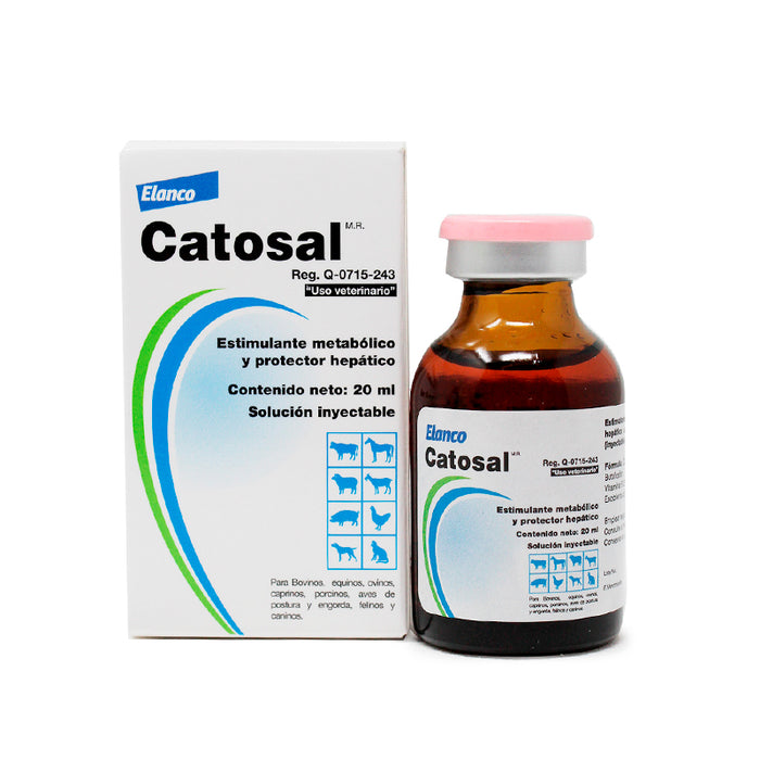 Catosal 20 ml estimulante metabólico y protector hepático Difesa