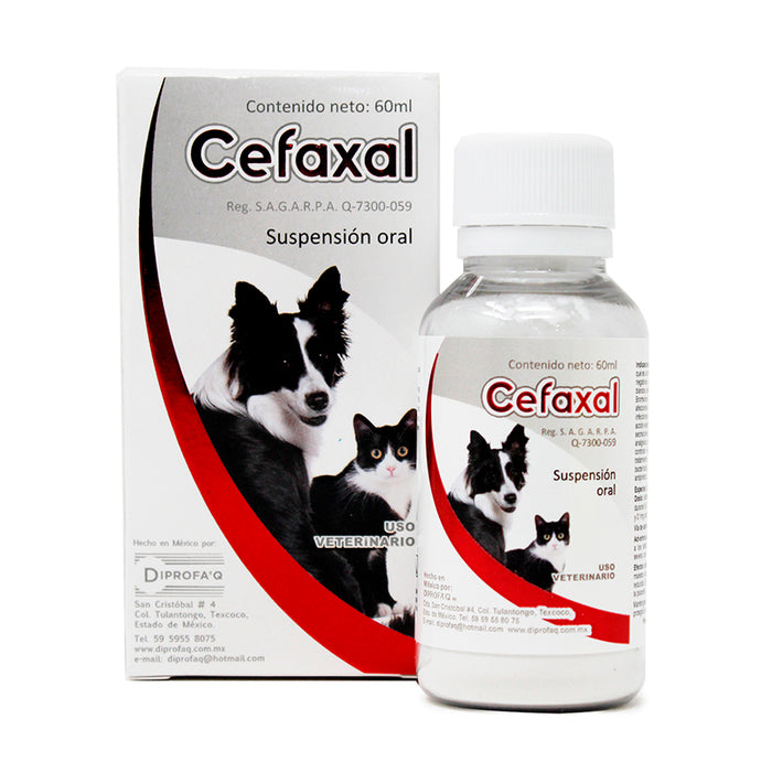 Cefaxal 60 ml Antimicrobiano Difesa