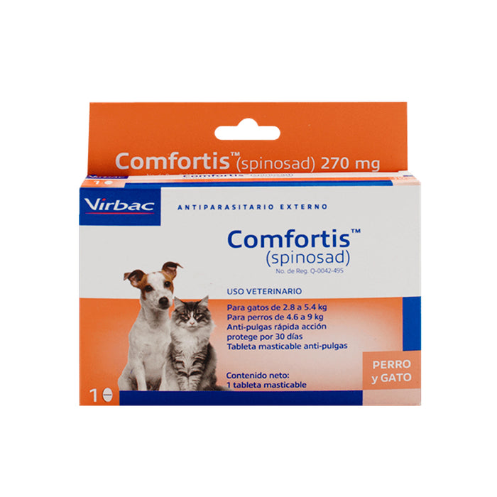 Comfortis 270 mg Anti-pulgas de rápida acción Difesa