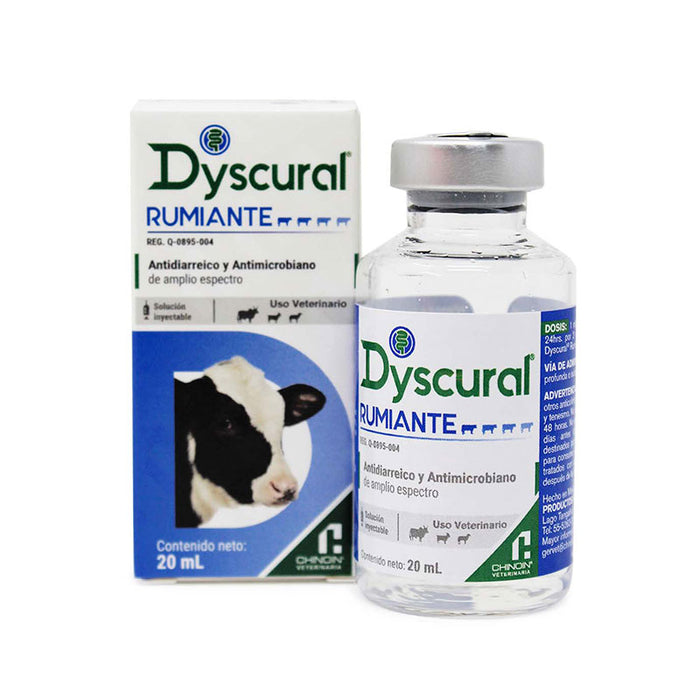 Dyscural Rumiante 20 ml Antidiarreico y Antimicrobiano Difesa