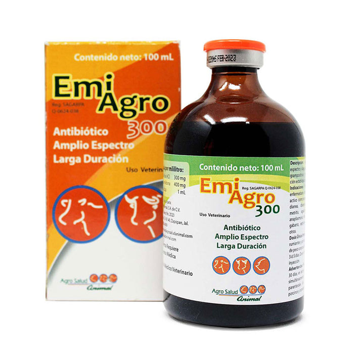    Emi Agro 300 100 ml Antibiótico Difesa