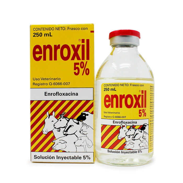 Enrroxil 5% 250 ml Antibiótico de amplio espectro Difesa 