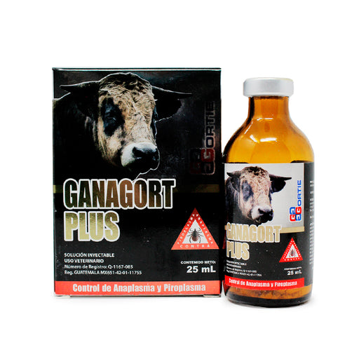 Ganagort Plus 25 ml Hemoparasiticida Anaplasmosis Babesiosis Difesa