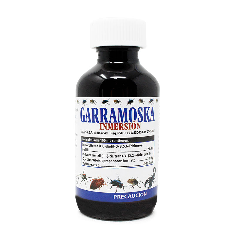 Garramoska 100 ml Ectoparasiticida, Garrapaticida, Mosquicida Difesa