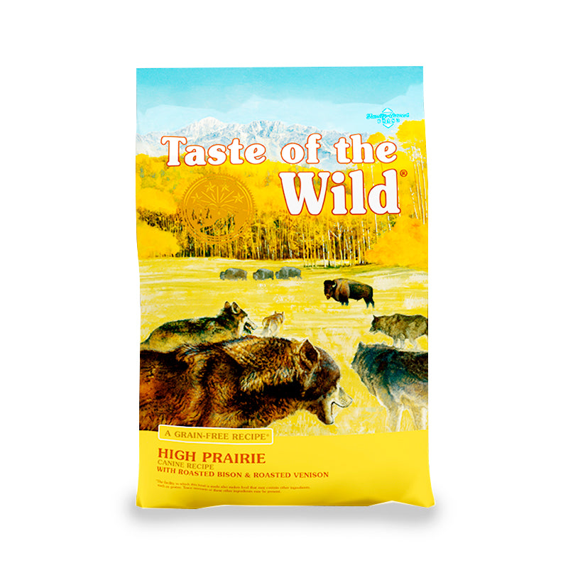 Taste of the Wild® Perros Adultos. High Prairie. 5 Lb.