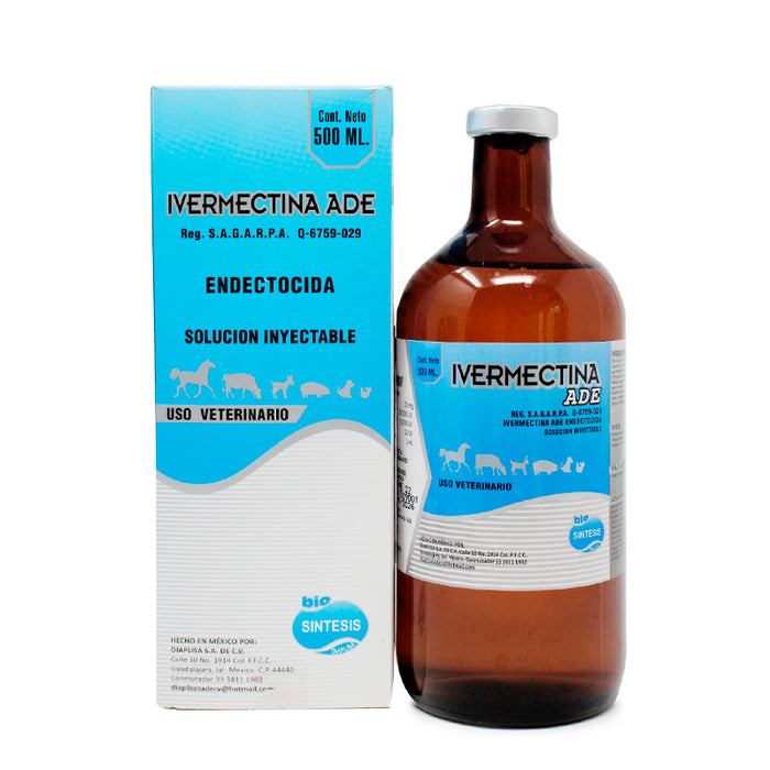 Ivermectina ADE 500 ml  Endectocida Difesa 