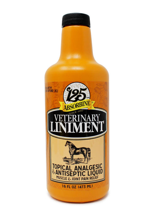Liniment analgesico antiinflamatorio caballos