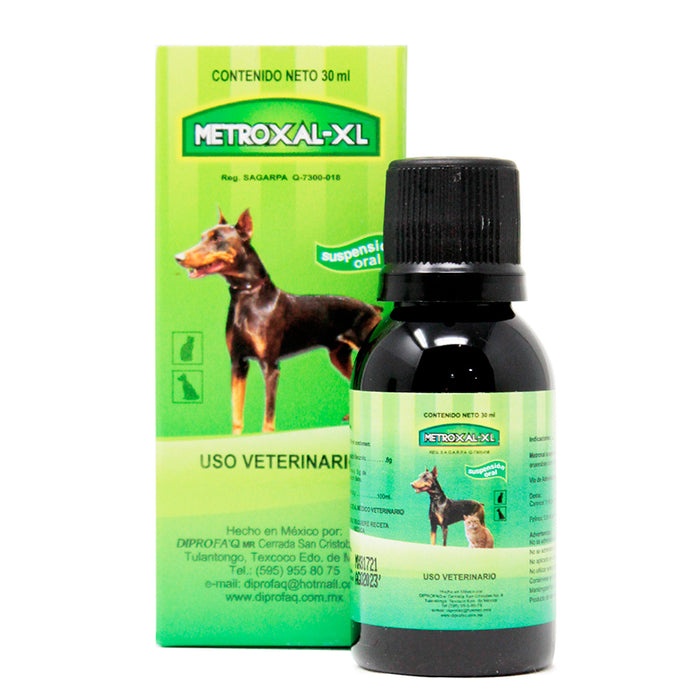 Metroxal XL 30 ml Antibacteriano, Antiprotozoaria Difesa