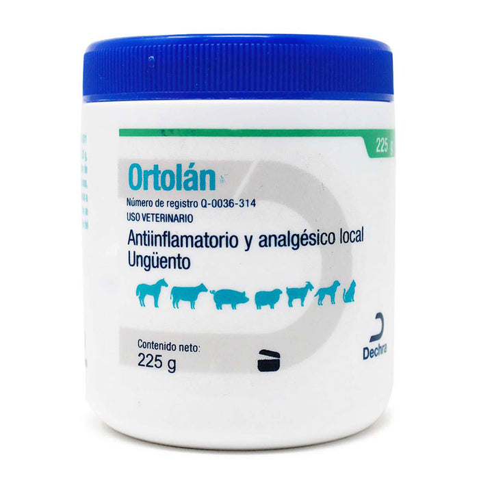    Ortolan 225g Antiinflamatorio y analgesico local Unguento Difesa