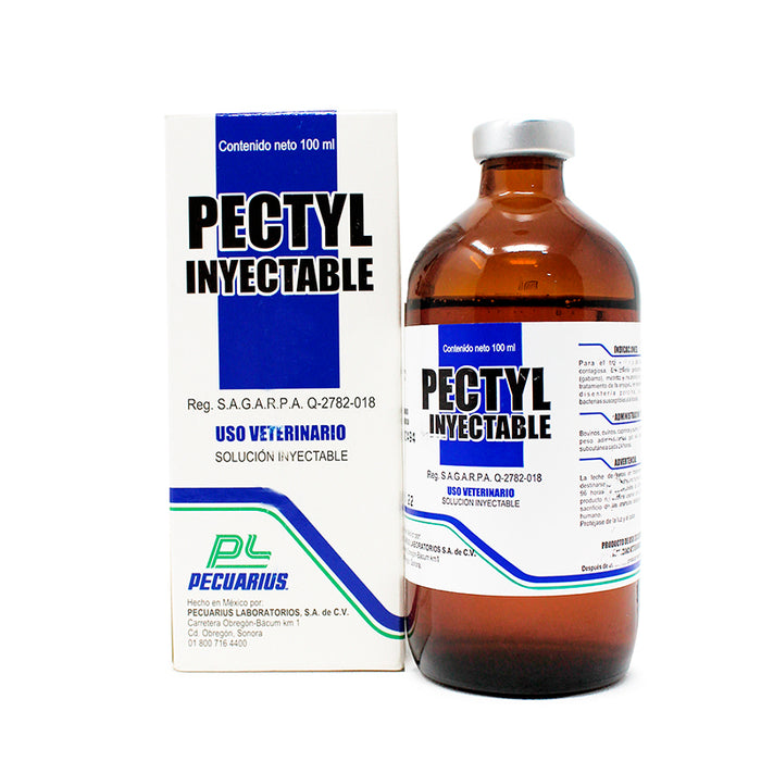Pectyl inyectable 100 ml Antibiótico Difesa