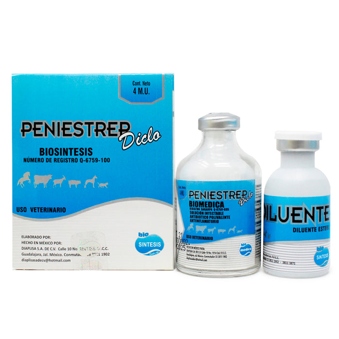Peniestrep diclofenaco antibiotico con antiinflamotorio penicilina diaplisa difesa  4 millones