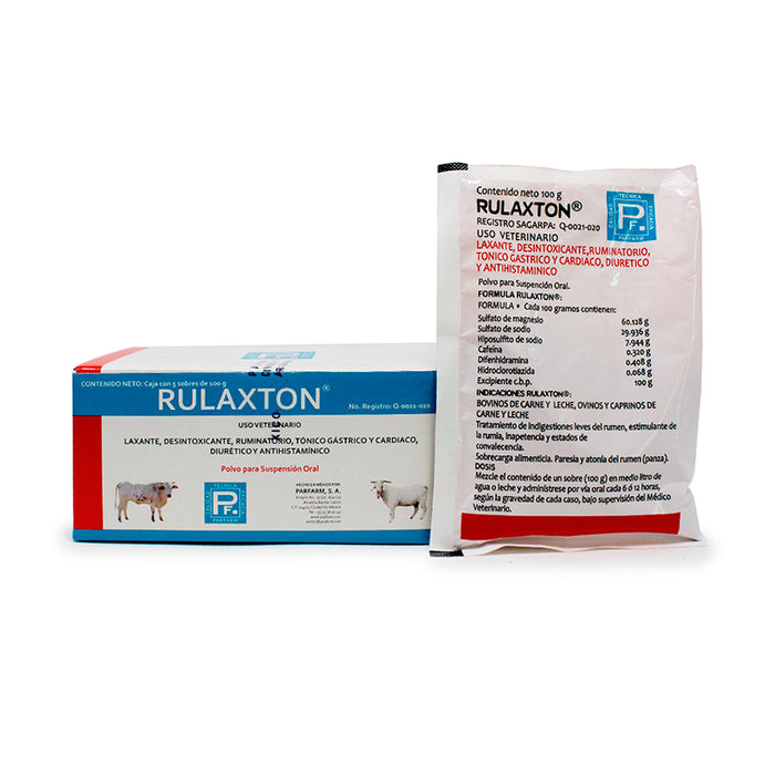 Rulaxton Laxante Desintoxicante Antihistamínico Difesa