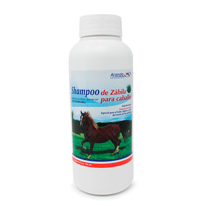 Champú de Zabila para caballo 500 ml Extractos naturales Difesa
