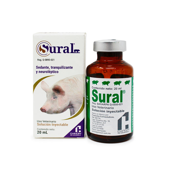 Sural® | Sedante, tranquilizante y neuroléptico | Chinoin | Tienda