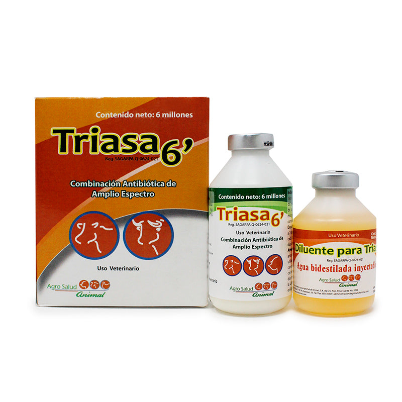 Triasa-6 Combinación antibiótica de amplio espectro Difesa
