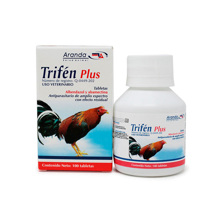 Trifen Plus 100 Tabletas Antiparasitario Difesa