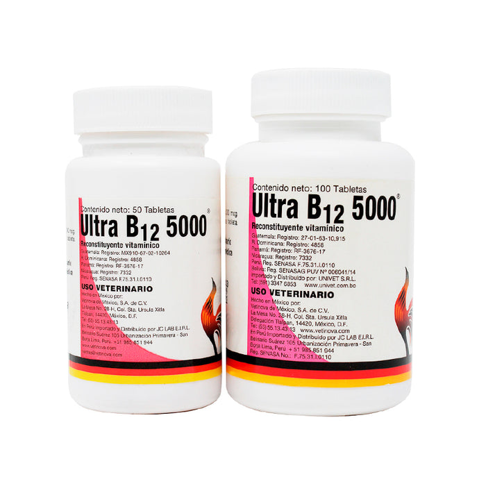 Ultra B12 5000 Reconstituyente Vitamínico Difesa vetinova