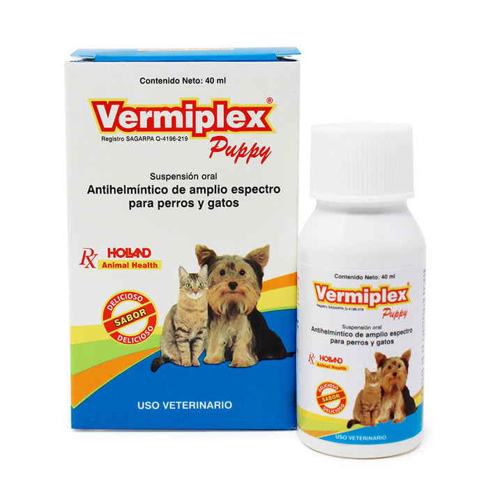 Vermiplex puppy 40 ml holland difesa