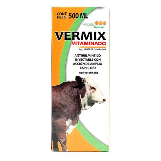    Vermix Vitaminado Antihelmíntico De Amplio Espectro Difesa