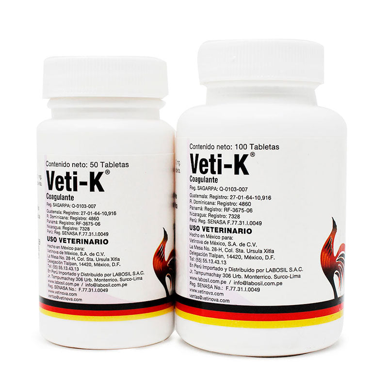 Veti-K Auxiliar en casos de hemorragias vetinova difesa