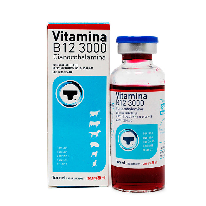Vitamina-B12 3000 30 ml Cianocobalamina Difesa