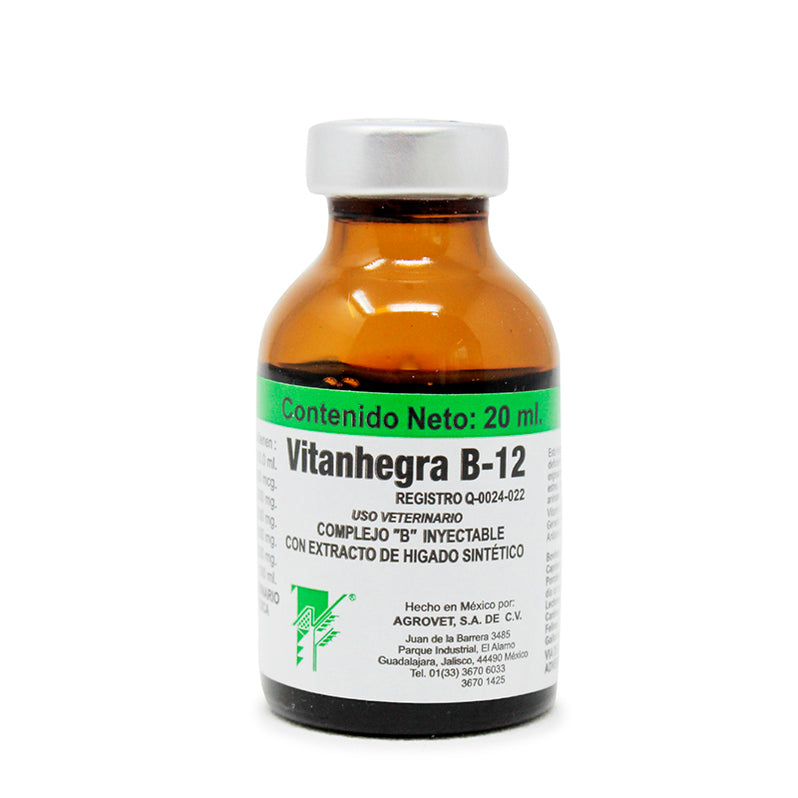 Vitanhegra B12 | Vitamínico, Reconstituyente, Antianémico | Tienda