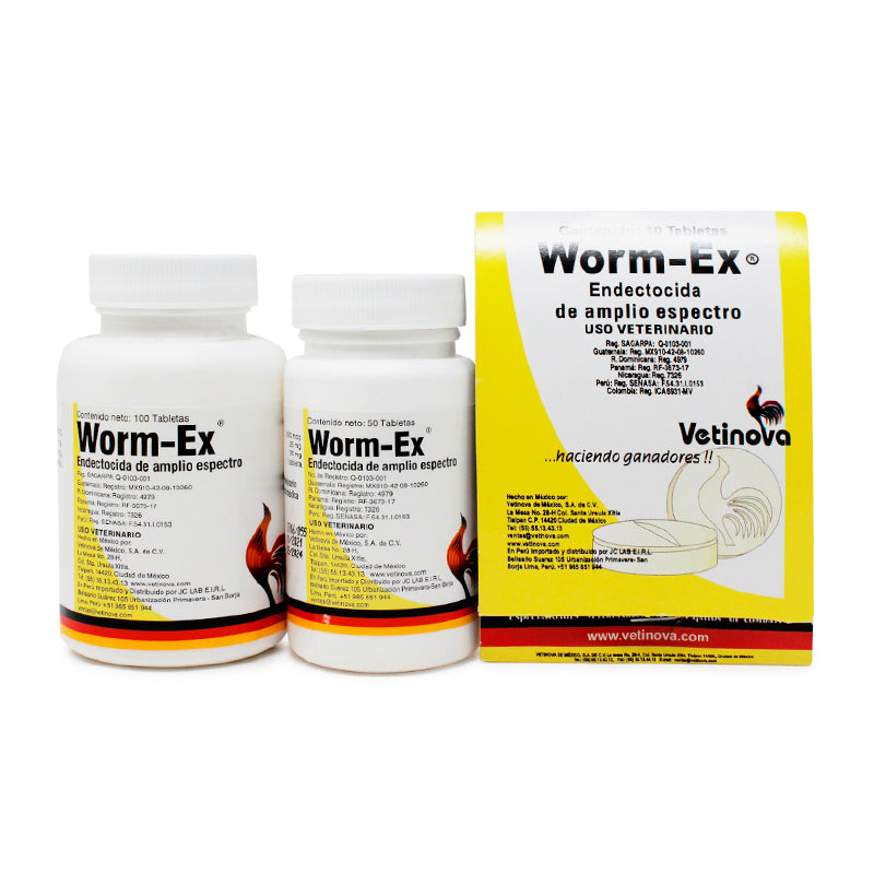 Worm-Ex Endectocida de amplio espectro Difesa